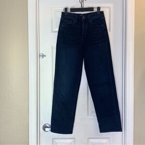 VERONICA BEARD BLAKE CLASSIC STRAIGHT HIGH RISE Size 25 Dark River Wash